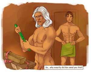 Rating: Explicit Score: 0 Tags: apollo_(dc) artist_request brown_hair canon_couple dc dc_comics dildo erect_nipples flaccid flaccid_penis gay gift gift_card hands_on_hips long_hair male male_only midnighter multiple_boys multiple_males nipples nubbed_dildo nude penis rule34 sex_toy shirtless tagme the_authority towel_around_waist white_hair wildstorm yaoi User: bunchy7s
