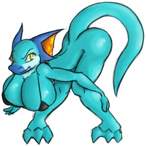 Rating: Questionable Score: 0 Tags: anthro bent_over big_breasts bikini bikini_top bottomless breasts clothed clothing e621 female huge_breasts lizard non-mammal_breasts reptile scalie skea skeeve solo swimwear tail two-piece_swimsuit User: bunchy7s
