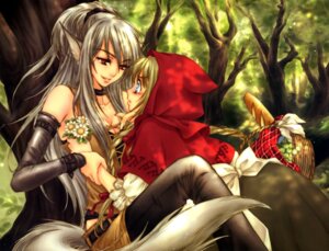 Rating: Questionable Score: 0 Tags: accessory age_difference alternative_fashion animal_humanoid armwear baguette basket big_bad_wolf blonde_hair blue_eyes blush braided_hair bread breasts canid canid_humanoid canine canine_humanoid canis cape cleavage clothed clothing collar container detailed_background duo e621 elbow_gloves eye_contact fairy_tales fangs female female/female flower food forest fruit gloves grape grey_hair hair hair_accessory hairband handwear hi_res hood human human_on_humanoid humanoid inner_ear_fluff interspecies j-fashion legwear lips little_red_riding_hood little_red_riding_hood_(copyright) lolita_(fashion) long_hair looking_at_another mammal mammal_humanoid monster_girl_(genre) nature naughty_face older_female older_humanoid outside picnic_basket plant ponytail red_eyes sakura_shio tail teeth thigh_highs tree tuft wolf wolf_humanoid wolf_tail younger_female younger_human User: bunchy7s