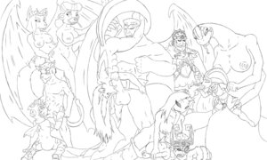Rating: Explicit Score: 0 Tags: 3boys 8girls animal_ears anthro anthro_only ass balls breasts bucky_o'hare closed_eyes crossover dannyg disney fellatio female furry futa_on_female futanari ganondorf ganondorf_(twilight_princess) gargoyles gerudo glasses goliath_(gargoyles) group_sex horns intersex jenny large_breasts licking line_art long_hair long_tongue male midna monochrome neyla nintendo nipples nude oral orgy penis pussy rape rebecca_cunningham restrained rule34 sex size_difference sly_cooper_(series) smooth_fur spitroast straight tail talespin testicles the_legend_of_zelda threesome tongue twili twili_midna twilight_princess uncensored vaginal_penetration wings User: bunchy7s