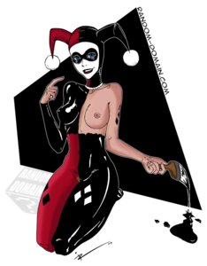 Rating: Explicit Score: 0 Tags: 00s 1girls 2000s 2009 alternate_version_available artist_signature batman_(series) big_breasts blue_eyes bodypaint breasts color colored dc dc_comics female female_only harley_quinn harley_quinn_(classic) izra nipples nude on_knees paintbrush painted_body painted_clothes pubic_hair rule34 solo tagme User: bunchy7s