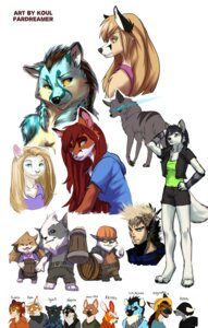 Rating: Safe Score: 0 Tags: anthro bust_portrait canid canine canis digital_media_(artwork) e621 felid female feral full-length_portrait group half-length_portrait hi_res hyena koul koul_fardreamer male mammal murd myarrid pantherine portrait simple_background spotted_hyena tail tiger white_background wolf User: bunchy7s