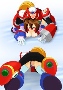 Rating: Explicit Score: 0 Tags: blonde_hair blush breasts brown_hair capcom closed_eyes clothed_sex comic female from_behind from_behind_position holding_hands hyoumaru iris_(mega_man) male male_on_top mega_man mega_man_x nipples on_top panties_aside pussy pussy_juice robot robot_girl rule34 sex straight vagina vaginal_penetration zero_(mega_man) User: bunchy7s