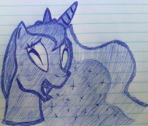 Rating: Safe Score: 0 Tags: 2011 blue_body blue_hair crown e621 equid equine eyelashes eyes_closed female friendship_is_magic hair hasbro headgear horn laugh lined_paper mammal my_little_pony mythological_creature mythological_equine mythology open_mouth princess_luna_(mlp) royalty solo sparkles tongue unicorn wesley-j-woodpecker User: bunchy7s