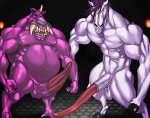 Rating: Explicit Score: 0 Tags: animal_genitalia anthro balls demon domestic_pig dragon_quest dragon_quest_v duo e621 equid equine erection genitals hooves horse kon_the_knight long_penis male mammal muscular nude penis rabbit_(artist) slon_the_rook square_enix suid suine sus_(pig) tapering_penis wild_boar User: bunchy7s