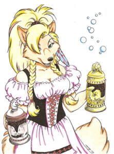 Rating: Safe Score: 0 Tags: 2010 accipitrid accipitriform alcohol ale anthro avian barmaid beer beverage bird black_nose blonde_hair bodice braided_hair breasts bubble canid canine cleavage clothed clothing container corset cup dirndl e621 eagle ear_piercing feathers female food fox fur green_eyes gryphon hair hi_res holding_container holding_cup holding_object holidays jewelry lacing lingerie long_hair mammal megan_giles mythological_avian mythological_creature mythology oktoberfest piercing pigtails ponytail simple_background solo stein tail tan_body tan_fur topwear waiter white_background User: bunchy7s