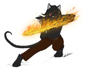 Rating: Safe Score: 0 Tags: 2010 anthro burn clothed clothing e621 felid fuckie magic male mammal melee_weapon pantherine pose simple_background solo sword tail topless weapon white_background User: bunchy7s Rating: Safe Score: 0 Tags: 2010 anthro burn clothed clothing e621 felid fuckie magic male mammal melee_weapon pantherine pose simple_background solo sword tail topless weapon white_background User: bunchy7s