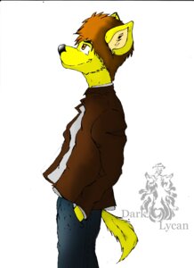 Rating: Safe Score: 0 Tags: anthro black_nose bottomwear brown_eyes brown_hair canid canine canis clothed clothing dark e621 fully_clothed fur hair hand_in_pocket hi_res jacket male mammal pants pockets portrait short_hair side_view simple_background smile solo tail three-quarter_portrait topwear unknown_artist werecreature white_background wolf yellow_body yellow_fur User: bunchy7s Rating: Safe Score: 0 Tags: anthro black_nose bottomwear brown_eyes brown_hair canid canine canis clothed clothing dark e621 fully_clothed fur hair hand_in_pocket hi_res jacket male mammal pants pockets portrait short_hair side_view simple_background smile solo tail three-quarter_portrait topwear unknown_artist werecreature white_background wolf yellow_body yellow_fur User: bunchy7s