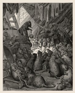 Rating: Safe Score: 0 Tags: 1868 19th_century absurd_res ambiguous_gender ancient_art barrel bell belling_the_cat book e621 engraving_(artwork) feral formal_art greyscale group gustave_dore hi_res huge_filesize les_fables_de_la_fontaine mammal monochrome murid murine nude print_(medium) rat rodent tail text traditional_media_(artwork) whiskers User: bunchy7s