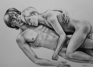 Rating: Explicit Score: 0 Tags: 2boys asleep backsack balls ballsack closed_eyes draco_malfoy embracing erect_nipples gay glasses gryffindor harry_james_potter harry_potter male male_only monochrome nipples nude pecs penis penis_peek rule34 scar sketch slytherin tagme tripperfunster yaoi User: bunchy7s