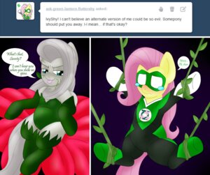 Rating: Questionable Score: 0 Tags: 2013 blackbewhite2k7 blush clothing costume crossover dc_comics dialogue duo e621 english_text equid equine feathered_wings feathers female feral fluttershy_(mlp) friendship_is_magic fur green_lantern green_lantern_(series) hair hasbro hi_res horse mammal my_little_pony mythological_creature mythological_equine mythology parody pegasus pink_hair poison_ivy_(dc_comics) pony sitting suspension tail text tumblr wings yellow_body yellow_fur User: bunchy7s