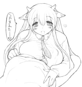 Rating: Explicit Score: 0 Tags: blush breasts bulge bulge_through_clothing copyright_request cow_ears cow_girl female huge_breasts long_hair male monochrome mutsutake paizuri paizuri_under_clothes penis rule34 sketch straight tight_shirt uncensored User: bunchy7s