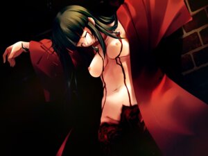Rating: Explicit Score: 0 Tags: bangs black_hair bleeding blood blunt_bangs breasts brick crucifixion death female female_death fringe gore guro horns injury japanese_clothes long_hair nipples open_clothes open_shirt rule34 shirt solo User: bunchy7s
