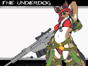 Rating: Questionable Score: 0 Tags: 2007 4:3 anthro canid canine clothing e621 female green_eyes gun hair hat headgear headwear hi_res holding_gun holding_object holding_ranged_weapon holding_weapon jaffa_ferel mammal ranged_weapon red_hair rifle sniper sniper_rifle solo tail weapon zipper User: bunchy7s