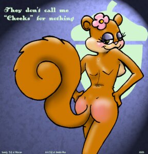 Rating: Explicit Score: 0 Tags: 2005 annie-mae anthro ass female furry nude rodent rule34 sandy_cheeks smooth_fur spongebob_squarepants squirrel straight_hair tagme User: bunchy7s
