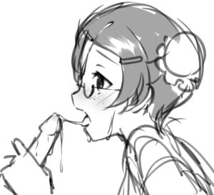 Rating: Explicit Score: 0 Tags: 1boy 1girls blowjob blush blushing double_bun female glasses hair_bun hairclip handjob katawa_shoujo male monochrome open_mouth precum precum_string rule34 shirakawa_yuuko short_hair sketch solo_focus User: bunchy7s