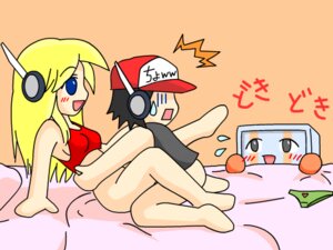 Rating: Explicit Score: 0 Tags: 4:3 android balrog_(cave_story) bed being_watched blush bottomless breasts cave_story clothed clothing curly_brace digital_media_(artwork) e621 female furniture group human humanoid japanese_text looking_at_another low_res machine male male/female mammal not_furry on_bed open_mouth panties quote_(cave_story) robot robot_humanoid sex shaded text underwear unknown_artist User: bunchy7s