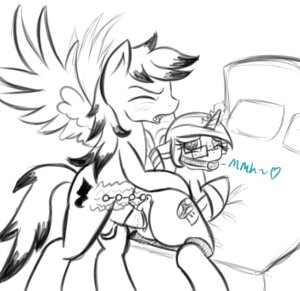 Rating: Explicit Score: 0 Tags: adagio_(rawrcharlierawr) anal_beads ball_gag balls bdsm bodily_fluids bondage bound cutie_mark duo e621 equid equine erection fan_character feathered_wings feathers female feral feral_on_feral gag gagged genital_fluids genitals hair hasbro horn lemontwist male male/female mammal my_little_pony mythological_creature mythological_equine mythology pegasus penetration penis rawrcharlierawr restraints sex sex_toy spread_legs spreader_bar spreading tail unicorn vaginal vaginal_fluids vulva wings User: bunchy7s