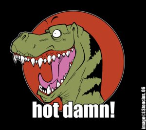 Rating: Safe Score: 0 Tags: 2006 ambiguous_gender black_background black_eyes dinosaur e621 excited feral green_body happy jstoncius jurassic_park open_mouth prehistoric_species reaction_image reptile saurischian scalie simple_background solo stripes teeth text theropod tongue tyrannosaurid tyrannosauroid tyrannosaurus tyrannosaurus_rex universal_studios User: bunchy7s