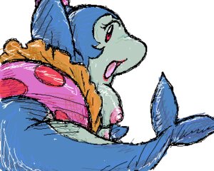 Rating: Questionable Score: 0 Tags: 5:4 antennae_(anatomy) aquatic bomber_antenna bomberman bomberman_jetters breasts busty_feral cetacean dolphin dolphin_bomber e621 female feral hudson_soft konami low_res mammal mutabouru nipples nude oceanic_dolphin simple_background solo toothed_whale white_background User: bunchy7s