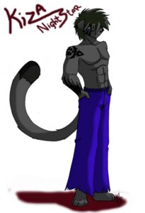 Rating: Questionable Score: 0 Tags: anthro e621 ear_piercing felid fur grey_body grey_fur hy_katt kiza male mammal markings piercing pose solo tail tattoo unknown_artist User: bunchy7s