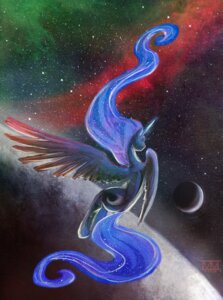 Rating: Safe Score: 0 Tags: 2012 blue_body blue_feathers cosmicunicorn e621 equid equine feathered_wings feathers female feral friendship_is_magic hasbro horn mammal moon my_little_pony mythological_creature mythological_equine mythology princess_luna_(mlp) solo space spread_wings tail winged_unicorn wings User: bunchy7s