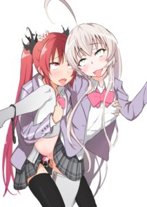 Rating: Explicit Score: 0 Tags: :p ahe_gao ahoge anal black_legwear black_panties blush bow cthugha_(nyaruko-san) female green_eyes haiyore!_nyaruko-san long_hair multiple_females multiple_girls namago nyaruko panties panties_around_leg panties_around_one_leg plaid plaid_skirt red_eyes red_hair rule34 school_uniform sex silver_hair skirt strap-on strap-on_under_skirt strapon thighhighs tied_hair tongue tongue_out twintails underwear white_legwear yuri User: bunchy7s