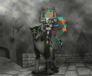 Rating: Safe Score: 0 Tags: 2006 black_nose blue_eyes canid canine canis castle chain claws clothing cloud detailed_background digital_media_(artwork) duo e621 ear_piercing female feral flag fur fused_shadow green_body green_fur grey_body grey_sky grey_theme headgear headwear humanoid link_(wolf_form) looking_at_viewer male mammal markings midna nintendo outside overcast piercing quadruped red_eyes riding size_difference sky spot_color standing tail the_legend_of_zelda tremault5 twili twilight_princess wolf User: bunchy7s