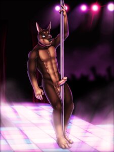 Rating: Explicit Score: 0 Tags: 3:4 abs animal_genitalia anthro athletic balls biceps bodily_fluids brown_body brown_fur canid canine canis countershading dancing domestic_dog dream_and_nightmare e621 erection fur genital_fluids genitals grin hektor91 holding_fixture humanoid_genitalia humanoid_penis leaking looking_at_viewer male mammal muscular muscular_anthro nude pecs penis pole pole_dancing pose precum presenting sheath smile solo stripper vein User: bunchy7s