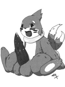Rating: Explicit Score: 0 Tags: blush buizel feral fur furry large_penis male male_only monochrome no_humans nude open_mouth penis pokemon pokemon_rse precum rule34 sitting solo veiny_penis zax_(artist) User: bunchy7s