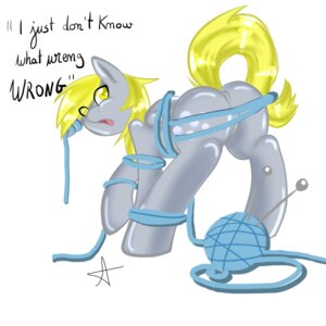 Rating: Explicit Score: 0 Tags: 1:1 anus ball_of_yarn blonde_hair butt derpy_hooves_(mlp) digital_media_(artwork) e621 equid equine feathered_wings feathers female feral friendship_is_magic geeflakes grey_body grey_feathers hair hasbro knitting_needle mammal my_little_pony mythological_creature mythological_equine mythology nude pegasus quadruped solo tail wings yarn yellow_eyes User: bunchy7s