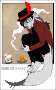 Rating: Safe Score: 0 Tags: accessory alcohol anthro ashtray beverage black_hair blue_eyes bottomwear cigarette claws clothing e621 fangs feathers food glamfur glass hair hat headgear headwear looking_at_viewer male mammal necktie pants skihi smoke smoking solo tail teeth zeriara User: bunchy7s Rating: Safe Score: 0 Tags: accessory alcohol anthro ashtray beverage black_hair blue_eyes bottomwear cigarette claws clothing e621 fangs feathers food glamfur glass hair hat headgear headwear looking_at_viewer male mammal necktie pants skihi smoke smoking solo tail teeth zeriara User: bunchy7s