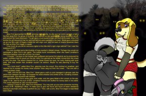 Rating: Explicit Score: 0 Tags: anthro auction blue_eyes bondagepup bound breasts canid canine canis clothed clothing collar domestic_dog e621 english_text exposed female group hands_behind_back humiliation legwear male mammal metalwoof nipples public raised_tail ribbons stockings story tail text wolf User: bunchy7s