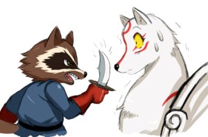 Rating: Questionable Score: 0 Tags: 2011 amaterasu_(okami) ambiguous_gender angry anthro brown_eyes canid canine canis capcom clover_studio crossover deity digital_media_(artwork) duo e621 fur guardians_of_the_galaxy hi_res knife male mammal marvel okami_(capcom) procyonid raccoon rocket_raccoon simple_background sssonic2 surprised teeth threatening threatening_with_weapon white_body white_fur wolf yellow_eyes User: bunchy7s Rating: Questionable Score: 0 Tags: 2011 amaterasu_(okami) ambiguous_gender angry anthro brown_eyes canid canine canis capcom clover_studio crossover deity digital_media_(artwork) duo e621 fur guardians_of_the_galaxy hi_res knife male mammal marvel okami_(capcom) procyonid raccoon rocket_raccoon simple_background sssonic2 surprised teeth threatening threatening_with_weapon white_body white_fur wolf yellow_eyes User: bunchy7s
