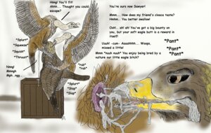 Rating: Explicit Score: 0 Tags: accipitrid accipitriform animal_genitalia avian avian_feet bird bodily_fluids claws cloaca cloacal cloacal_kiss close-up cum dialogue dominant dominant_male e621 eagle english_text feet feral ferobird genital_fluids genitals golden_eagle griffon_vulture group male male/male old_world_vulture profanity round_cloaca sawyer_(ferobird) sex talons text toe_claws toes true_eagle vulture User: bunchy7s Rating: Explicit Score: 0 Tags: accipitrid accipitriform animal_genitalia avian avian_feet bird bodily_fluids claws cloaca cloacal cloacal_kiss close-up cum dialogue dominant dominant_male e621 eagle english_text feet feral ferobird genital_fluids genitals golden_eagle griffon_vulture group male male/male old_world_vulture profanity round_cloaca sawyer_(ferobird) sex talons text toe_claws toes true_eagle vulture User: bunchy7s