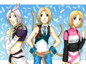Rating: Safe Score: 0 Tags: alien belt blonde_hair blue_eyes bottomwear brother_(lore) brothers_(lore) buckle clothed clothing colored digital_drawing_(artwork) digital_media_(artwork) e621 eyebrows eyelashes feathers female final_fantasy final_fantasy_ix gloves grey_hair group hair hands_on_hips handwear humanoid kuja_(final_fantasy) long_hair long_sleeves long_tail looking_at_viewer male multicolored_clothing pants pink_clothing reachfarhigh short_hair sibling_(lore) simple_background sister_(lore) smile smiling_at_viewer square_enix standing tail tailed_humanoid tan_body tan_skin terran text unavailable_at_source url zidane_tribal User: bunchy7s