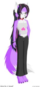 Rating: Safe Score: 0 Tags: anthro belt biped black_belt black_hair blue_highlights bottomwear bracelet brown_eyes canid canine claire_fox claws clothing collar dashster denim denim_bottomwear denim_clothing digital_media_(artwork) dipstick_tail e621 english_text eyewear female fox front_view full-length_portrait glasses hair heart_symbol highlights_(coloring) jeans jewelry mammal markings multicolored_body pants pink_highlights portrait simple_background solo standing tail tail_markings text white_background User: bunchy7s Rating: Safe Score: 0 Tags: anthro belt biped black_belt black_hair blue_highlights bottomwear bracelet brown_eyes canid canine claire_fox claws clothing collar dashster denim denim_bottomwear denim_clothing digital_media_(artwork) dipstick_tail e621 english_text eyewear female fox front_view full-length_portrait glasses hair heart_symbol highlights_(coloring) jeans jewelry mammal markings multicolored_body pants pink_highlights portrait simple_background solo standing tail tail_markings text white_background User: bunchy7s