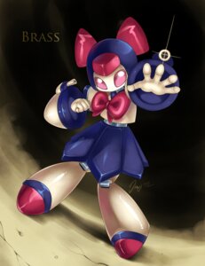 Rating: Safe Score: 0 Tags: 2012 brass_(medabots) e621 female gun hi_res jiayi machine medabots pink_eyes ranged_weapon ribbons robot solo standing weapon User: bunchy7s