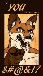 Rating: Safe Score: 0 Tags: 9:16 angry anthro british_broadcasting_corporation brown_eyes canid canine claws e621 english_text fox gesture grawlixes hand_gesture hi_res lol_comments looking_at_viewer male mammal mongrels_(tv_series) notched_ear open_mouth pointing pointing_at_viewer profanity reaction_image snarling solo teeth text vince_(mongrels) zeminor User: bunchy7s