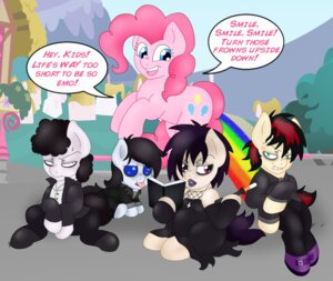 Rating: Safe Score: 0 Tags: alternate_species alternative_fashion black_lipstick blackbewhite2k7 blue_eyes child clothed clothed_feral clothing comedy_central cross crossover cutie_mark dialogue e621 earth_pony english_text equid equine eyeliner female feral friendship_is_magic fur georgie_firkle_smith goth group hair hasbro henrietta_biggle hi_res horse lipstick makeup male mammal michael_(south_park) my_little_pony open_mouth parody pete_thelman pink_body pink_fur pink_hair pinkie_pie_(mlp) ponification pony rainbow smoking south_park speech_bubble text young young_feral User: bunchy7s