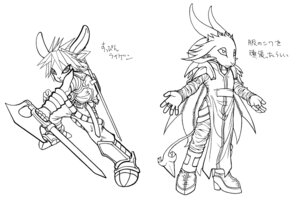 Rating: Safe Score: 0 Tags: ambiguous_gender anthro armor axe bad_metadata belt biped black_and_white boots bovid caprine clothed clothing duo e621 fighting_pose footwear full-length_portrait fully_clothed goat holding_object holding_weapon horn kabuto0495 lagomorph leporid line_art long_ears mammal melee_weapon missing_sample monochrome portrait pose rabbit scabbard shirt shoes side_slit sword topwear tunic warrior weapon User: bunchy7s