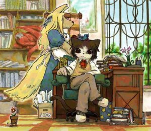 Rating: Safe Score: 0 Tags: animate_inanimate anthro art_nouveau biped book bottomwear canid canine canis chair clothing crossed_legs detailed_background domestic_cat domestic_dog domestic_pet duo_focus e621 felid feline felis female flower footwear furniture group male mammal master office_chair pants plant plant_pot potted_plant servant shaded shoes sitting size_difference sleeping soft_shading standing tail utsuki_maito User: bunchy7s Rating: Safe Score: 0 Tags: animate_inanimate anthro art_nouveau biped book bottomwear canid canine canis chair clothing crossed_legs detailed_background domestic_cat domestic_dog domestic_pet duo_focus e621 felid feline felis female flower footwear furniture group male mammal master office_chair pants plant plant_pot potted_plant servant shaded shoes sitting size_difference sleeping soft_shading standing tail utsuki_maito User: bunchy7s