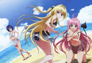Rating: Questionable Score: 0 Tags: ahoge ass barefoot beach bent_over between_breasts bikini blonde_hair blue_hair breast_hold breasts cleavage covering demon_tail detexted feet female flat_chest green_eyes hair_between_breasts hair_ornament hiramaki_daisuke kneeling konjiki_no_yami lala_satalin_deviluke large_breasts long_hair mizugi multiple_females multiple_girls ocean oka_yuuichi open_mouth oppai peke pettanko pink_hair red_eyes rule34 sairenji_haruna short_hair side-tie_bikini small_breasts smile swimsuit tail to_love-ru undressing water User: bunchy7s