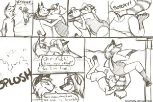 Rating: Safe Score: 0 Tags: 2012 anthro canid canine clothing comic dialogue e621 english_text felid feline female fever_low fox greyscale hair hybrid kissing lake lynx male male/female mammal monochrome outside pier procyonid raccoon rhari seaside stripes swimming swimwear tail text underwater url water User: bunchy7s