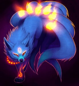 Rating: Safe Score: 0 Tags: 2012 ambiguous_gender asian_mythology blue_body blue_eyes blue_fur canid canine digital_media_(artwork) digital_painting_(artwork) e621 east_asian_mythology falvie feral fire fox fox_spirit fur fur_markings glowing heterochromia kitsunebi looking_at_viewer mammal markings multi_tail mythology painting_(artwork) solo tail will-o'-the-wisp yellow_eyes User: bunchy7s Rating: Safe Score: 0 Tags: 2012 ambiguous_gender asian_mythology blue_body blue_eyes blue_fur canid canine digital_media_(artwork) digital_painting_(artwork) e621 east_asian_mythology falvie feral fire fox fox_spirit fur fur_markings glowing heterochromia kitsunebi looking_at_viewer mammal markings multi_tail mythology painting_(artwork) solo tail will-o'-the-wisp yellow_eyes User: bunchy7s
