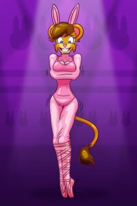 Rating: Questionable Score: 0 Tags: 2:3 anthro ballerina ballet bdsm biped bondage bound breasts cleavage clothed clothing contraption_concept dance_shoes dancewear e621 en_pointe fake_ears fake_rabbit_ears felid female footwear glistening jasentamiia latex leotard lion mammal pantherine pointe_shoes restraints shoes simple_background solo straitjacket stuck submissive submissive_female thigh_gap trapped User: bunchy7s