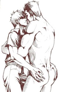 Rating: Explicit Score: 0 Tags: akagi akagi:_yami_ni_oritatta_tensai akagi_shigeru hands_on_ass hug male male_only nangou_(akagi) rule34 tagme User: bunchy7s