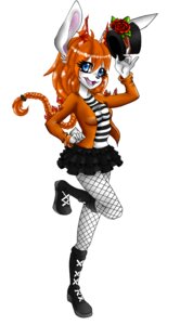 Rating: Safe Score: 0 Tags: blue_eyes blush boots bottomwear braided_hair clothed clothing e621 female fishnet_clothing fishnet_hosiery fishnet_legwear fishnet_pantyhose flower footwear frilly fully_clothed hair hat headgear headwear holding_clothing holding_hat holding_headgear holding_headwear holding_object hosiery knee_boots knee_highs laced_boots lagomorph legwear mammal open_mouth orange_clothing orange_hair orange_shirt orange_topwear pantyhose plant shirt shoes simple_background skirt solo tami top_hat topwear white_background white_body white_skin xnevermorex User: bunchy7s