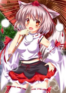 Rating: Safe Score: 0 Tags: absolute_territory animal_humanoid armwear asian_clothing blush bottomwear breasts brown_eyes canid canid_humanoid canine canine_humanoid canis clothing detached_sleeves dog_humanoid domestic_dog e621 east_asian_clothing fangs female grey_hair hair hat headgear headwear hi_res humanoid japanese_clothing legwear long_sleeves looking_at_viewer mammal mammal_humanoid midriff miko_outfit momiji_inubashiri navel open_mouth parasol plant pom_clothing pom_shirt rika-tan shirt short_hair skirt smile solo tail teeth thigh_highs tokin_hat topwear touhou tree wood User: bunchy7s