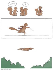 Rating: Safe Score: 0 Tags: accessory ambiguous_gender comic dialogue e621 english_text eyewear flying_squirrel glasses hi_res humor liz_climo mammal membrane_(anatomy) necktie patagium rodent sciurid tail text User: bunchy7s